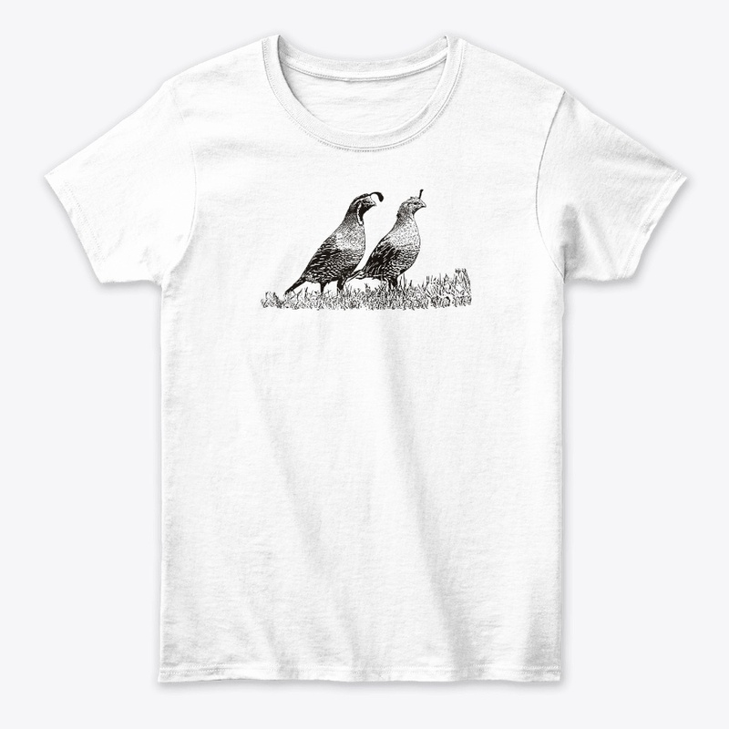 California Quail Birdwatching
