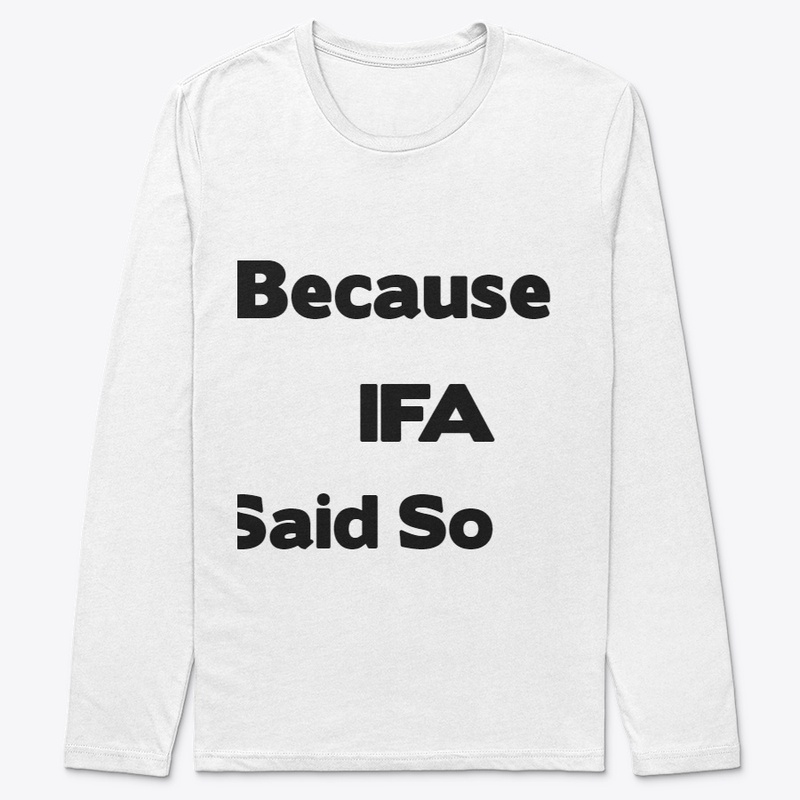 because ifa said so