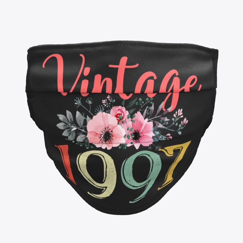 Vintage 1997 Floral 23rd Birthday Gift