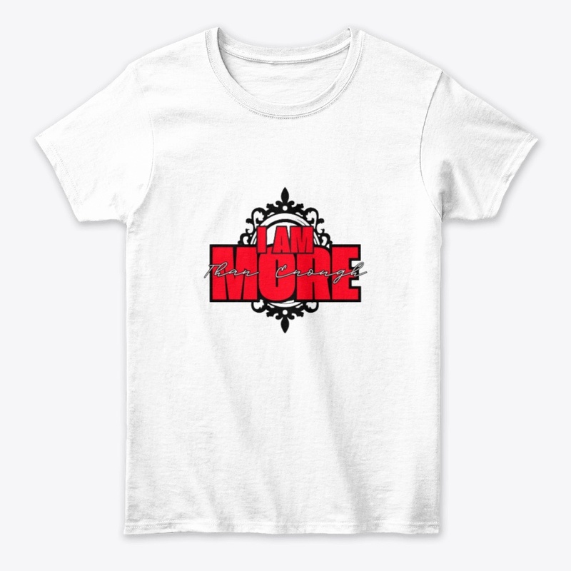 I AM MORE Than Enough (Red & White)