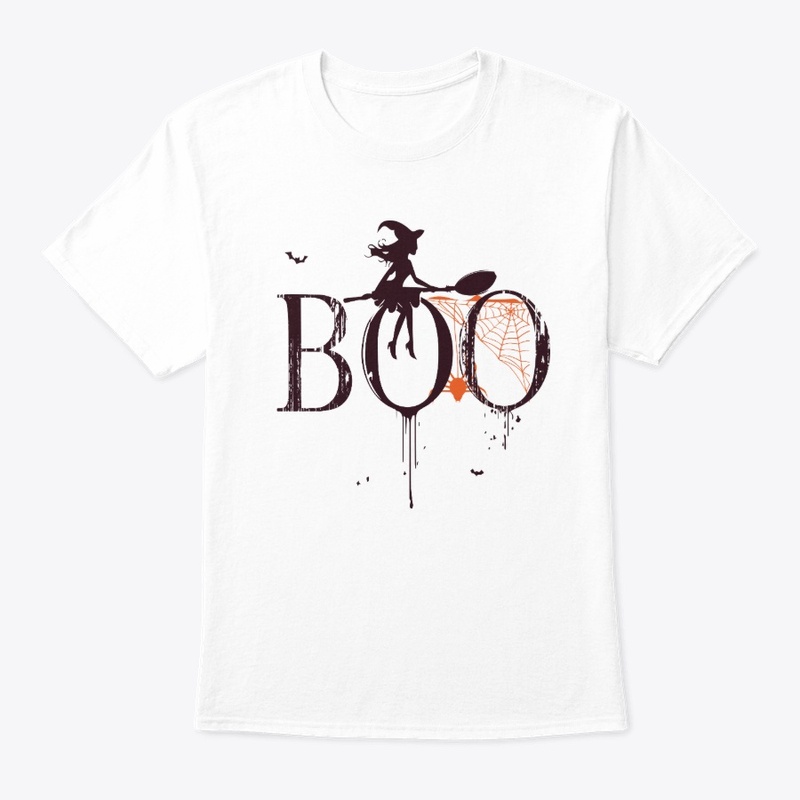 BOO & Happy Halloween Typography Dseign 