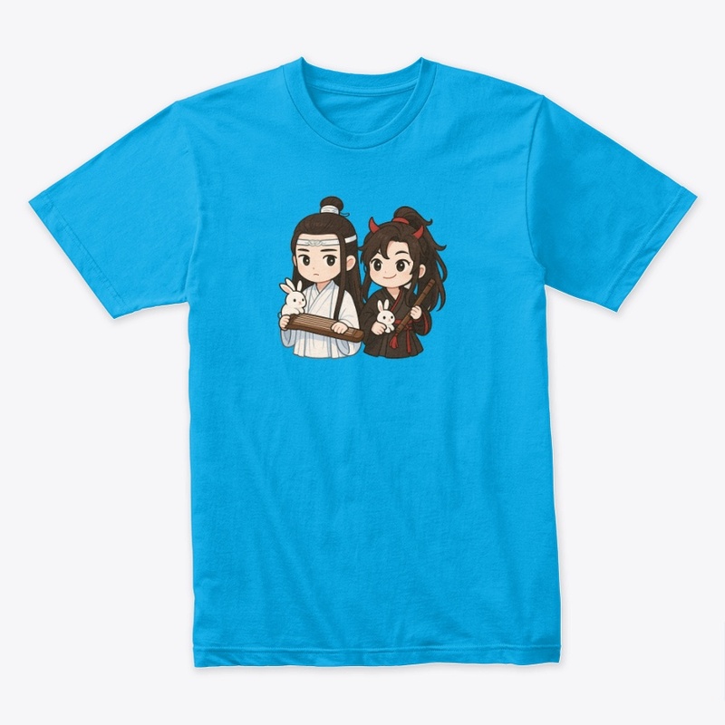 Wei Wuxian & Lan Wangji Chibi Duo Art