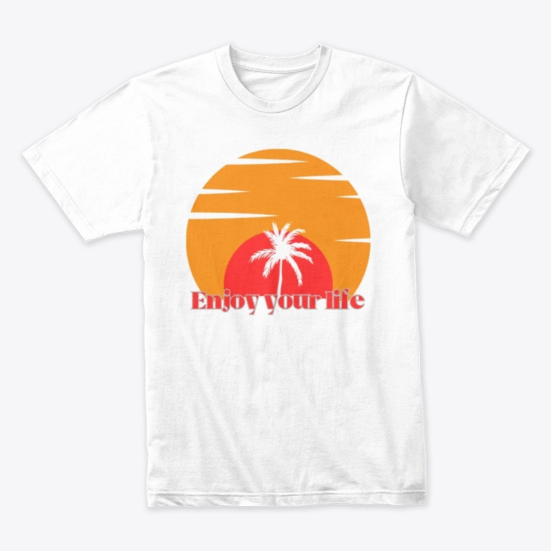Enjoy your life logo t-shirt 