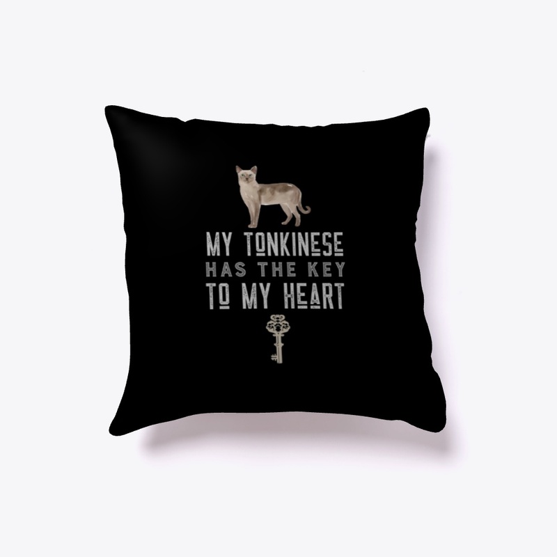Tonkinese Key to My Heart Design | Cat 