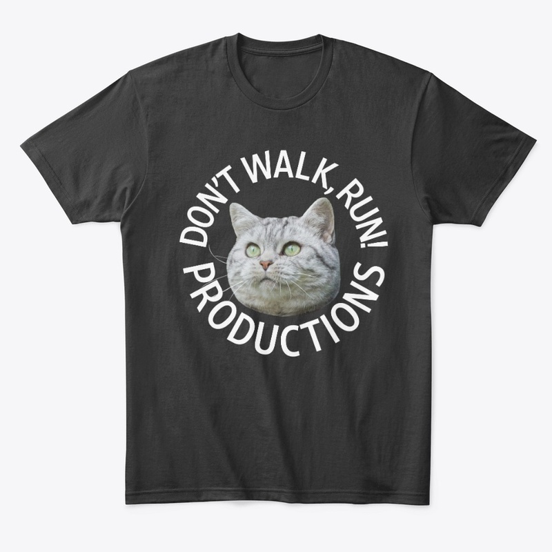 Don't Walk, RUN! - Cat Logo