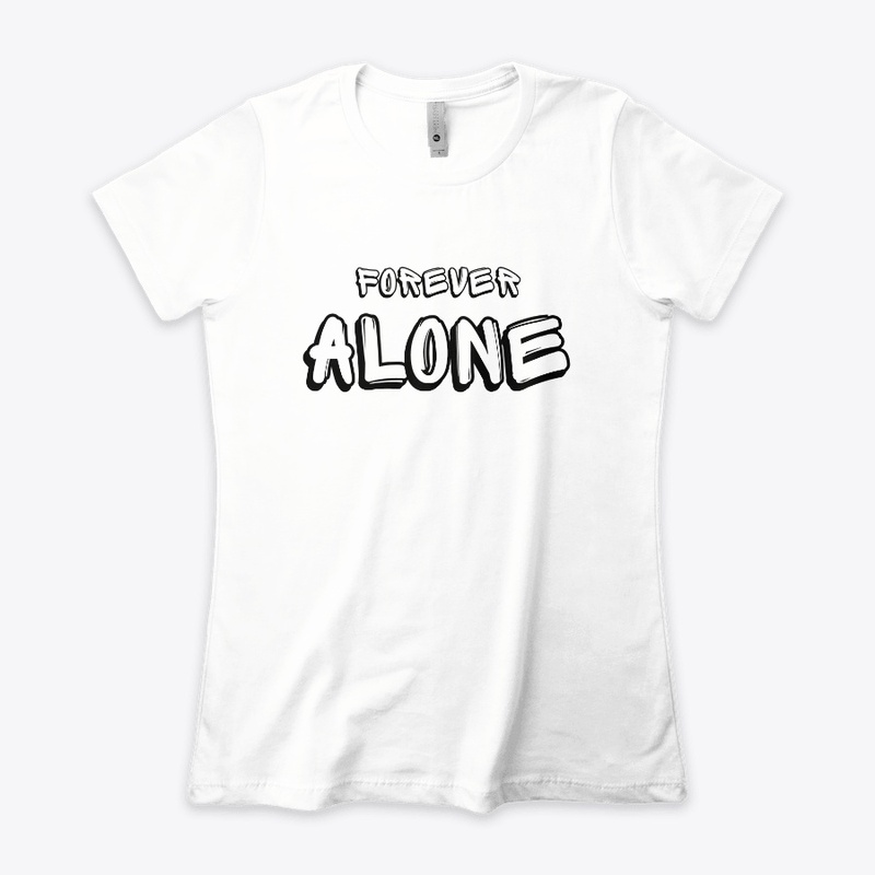 Women's Boyfriend Tee (Alone) 