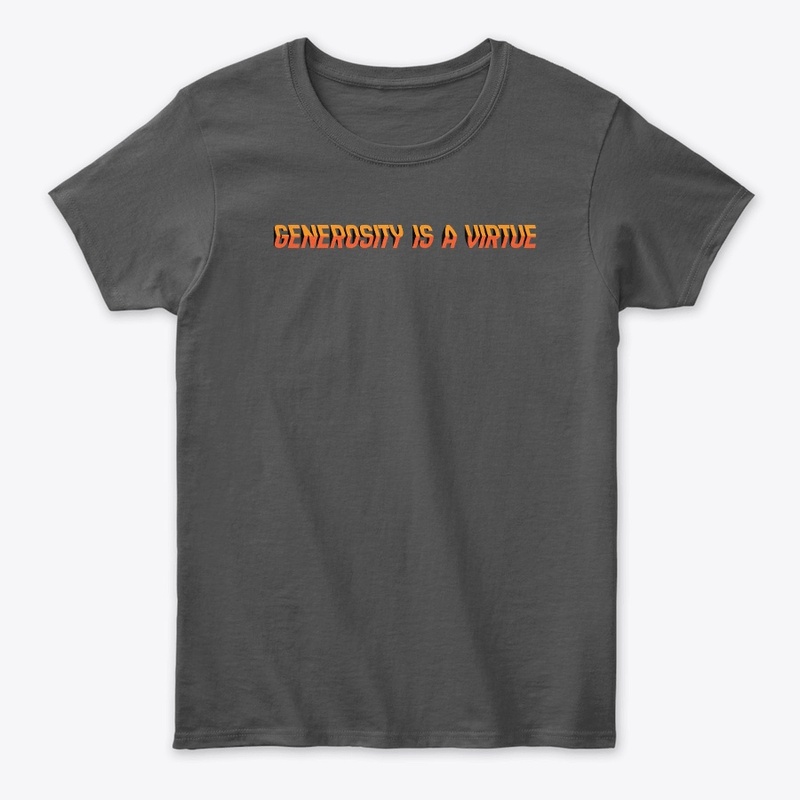 Generosity is a virtue EN