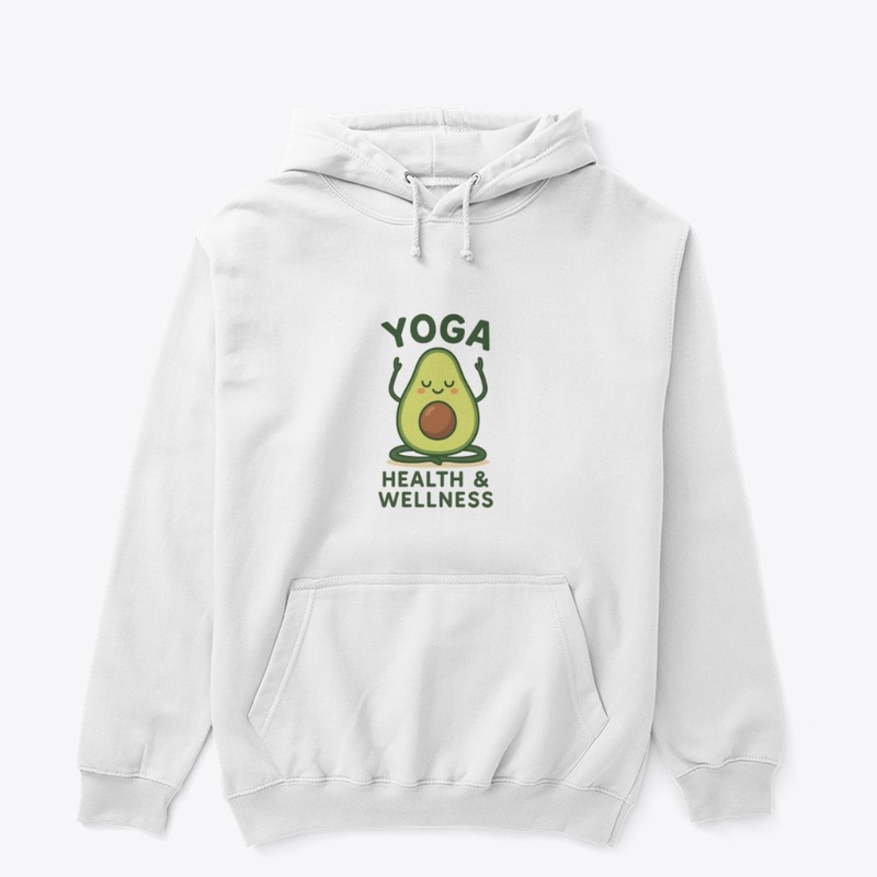 Avocado Yoga Fun Health Wellness