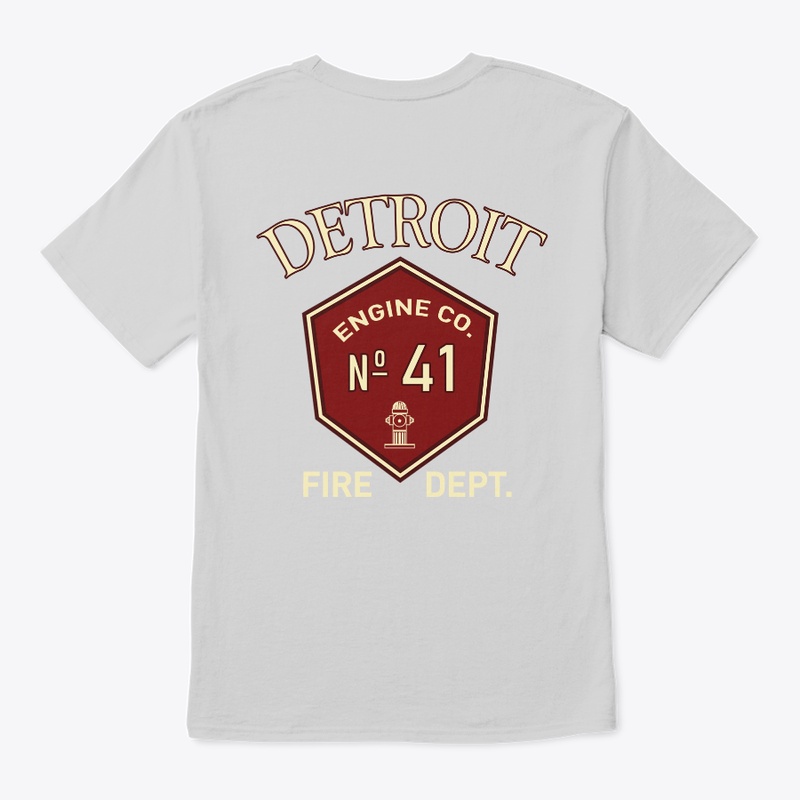 Detroit Fire Department Engine 41 Shirts
