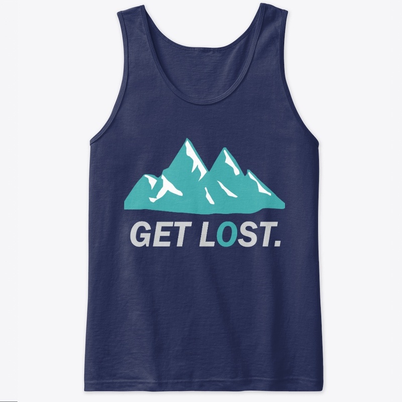 get lost hiking t shirts