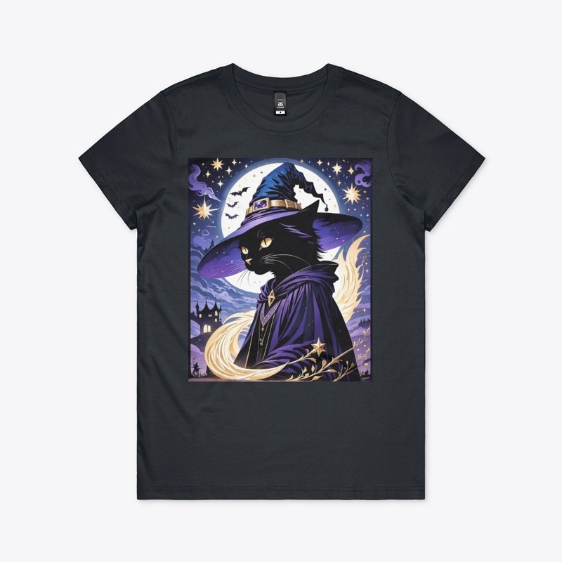 Enchanted Feline Sorcerer
