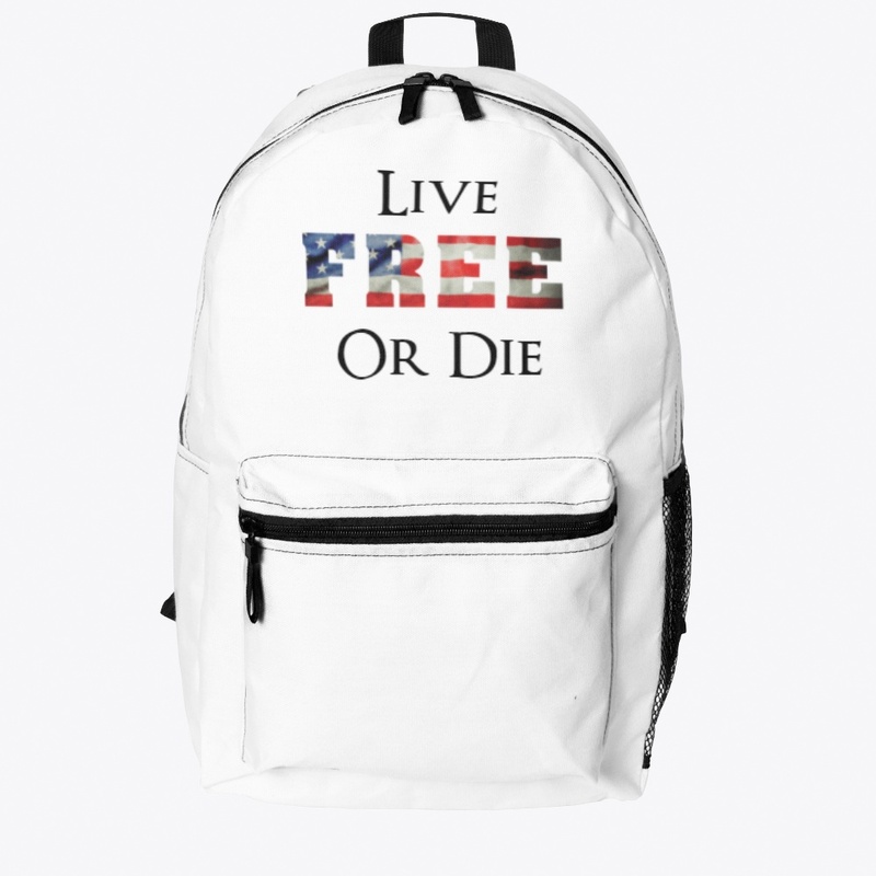 Live Free or Die (White)