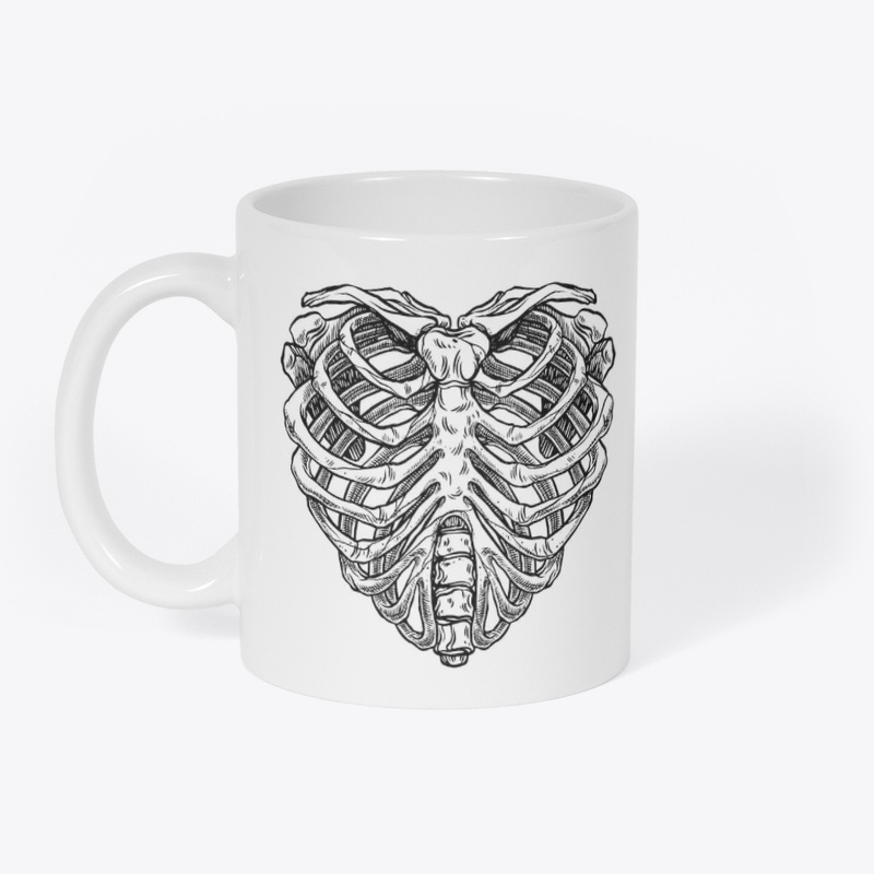Bone heart desing
