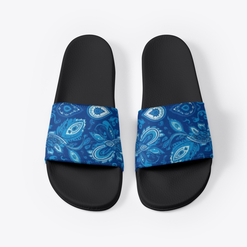 KCizzle Blue Paisly Print Collection