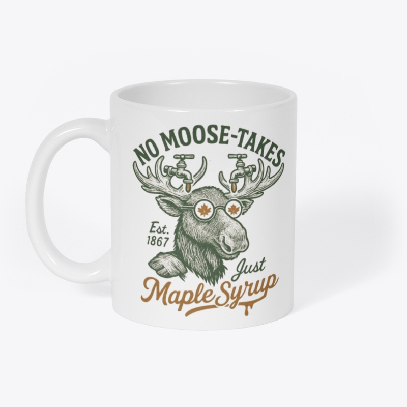 No Moose-takes, Just Maple Syrup Tee