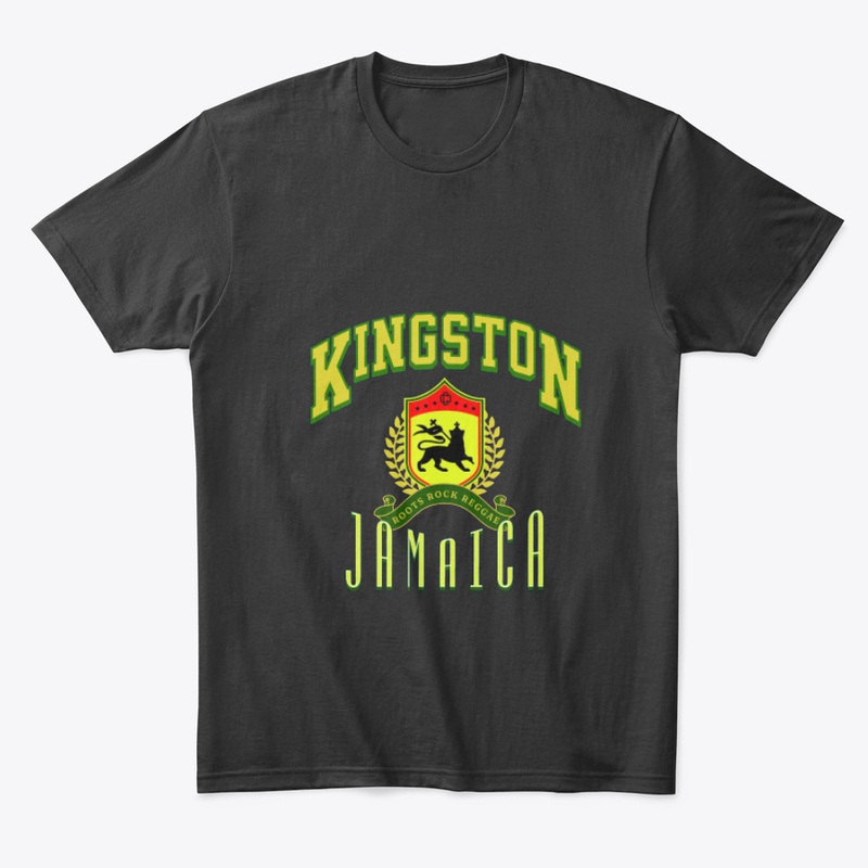 Kingston Jamaica - College Style T-Shirt