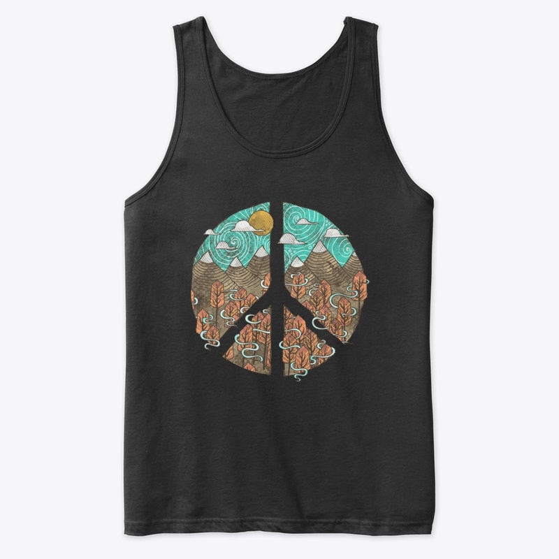 Peace Symbol Art T-Shirt