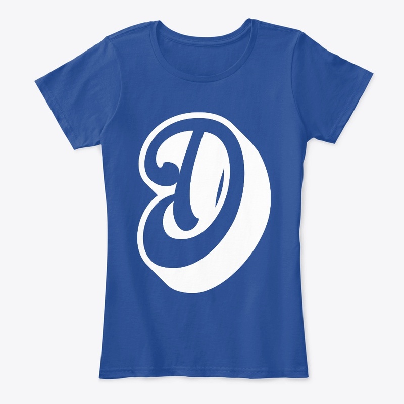 Large White "D"