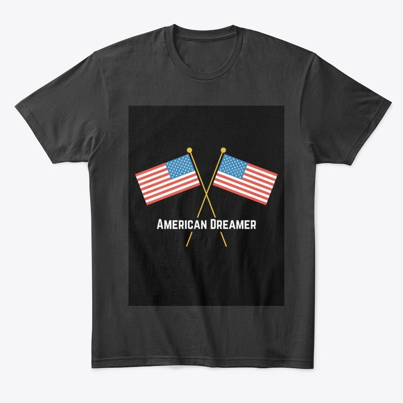 american dreamer black t-shirt 