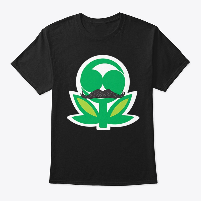 Flower Alien Mustache Premium T Shirt