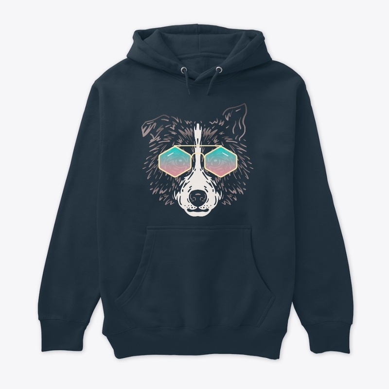 Cute Dog in Sunglasses (Colored+sg10)