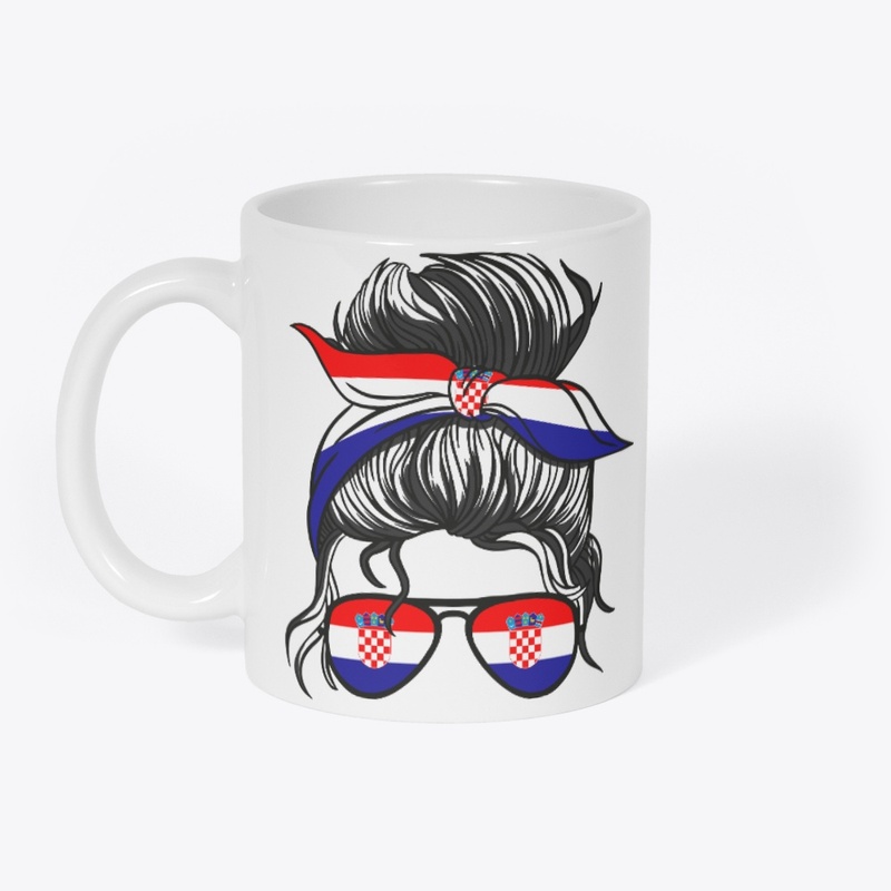  Hrvatska Croatia Flag Girls Croatian