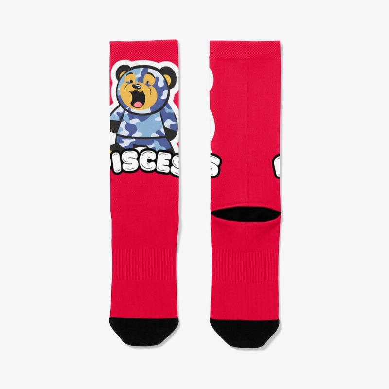 369 Blue Camo Bear-Pisces