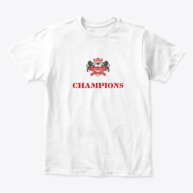 champions t shirts designing