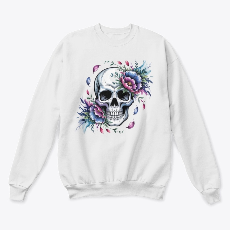 Skull Flora Design