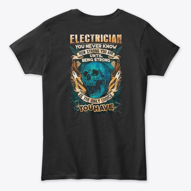 Electrician Being Strong Hoodie