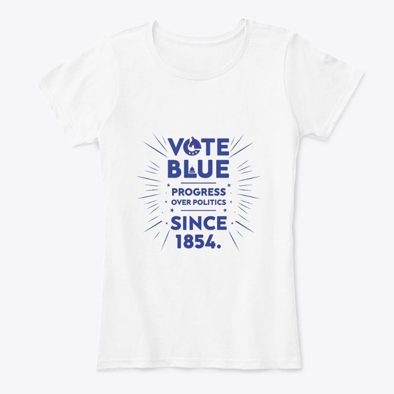 Vote Blue: Progress Over Politics