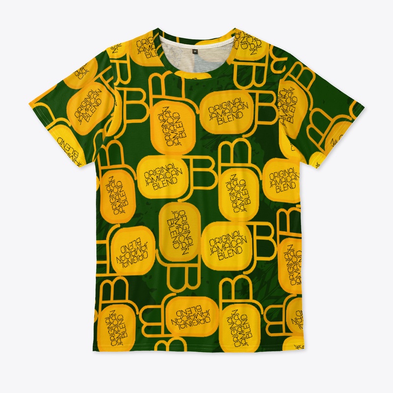 OJB Brand Full Print Shirt Pattern