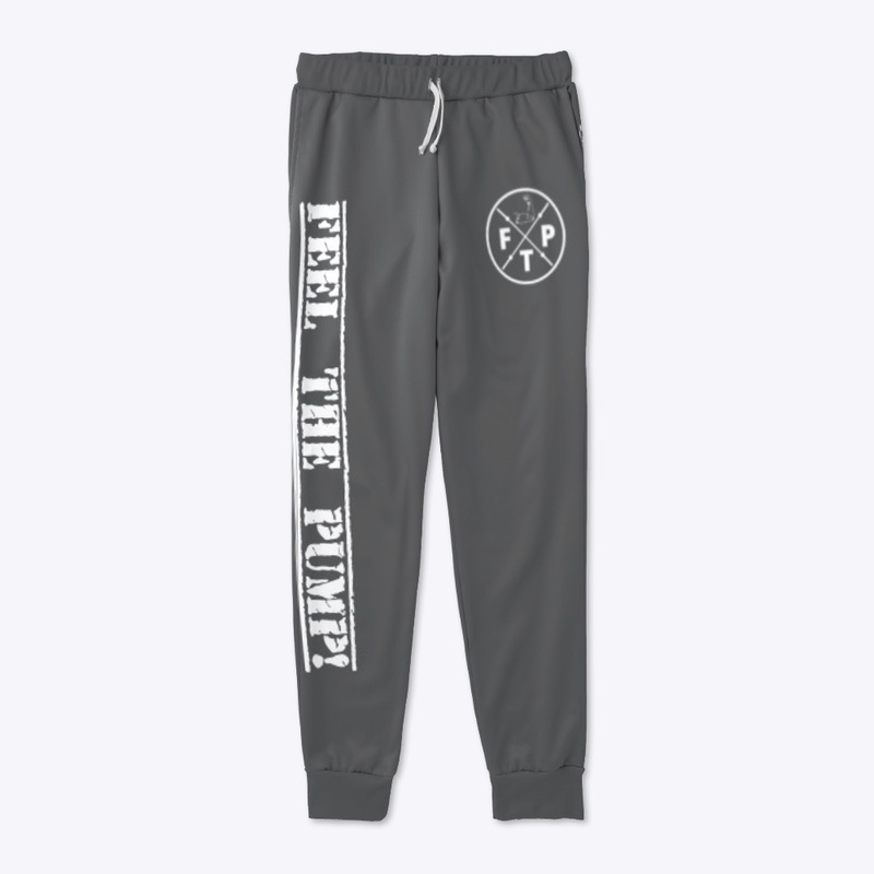 Feel The Pump logo bottoms