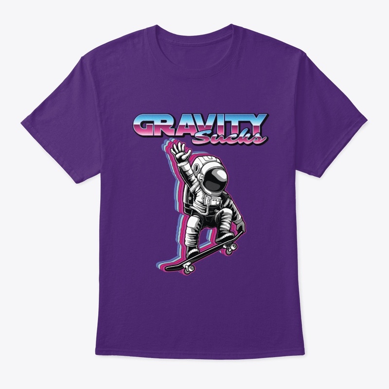Gravity sucks space astronaut
