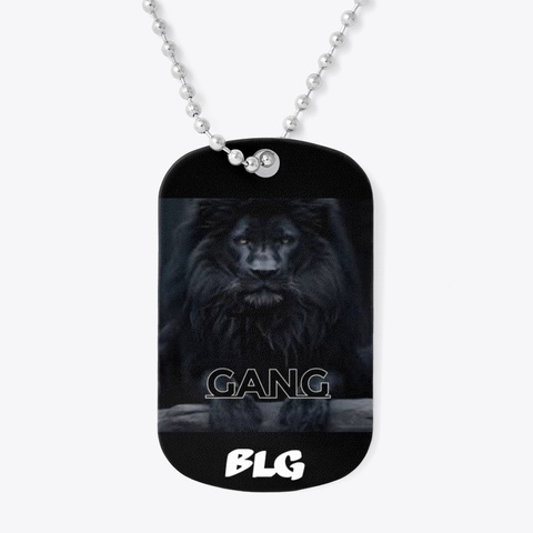 Blg Tag  Black T-Shirt Front