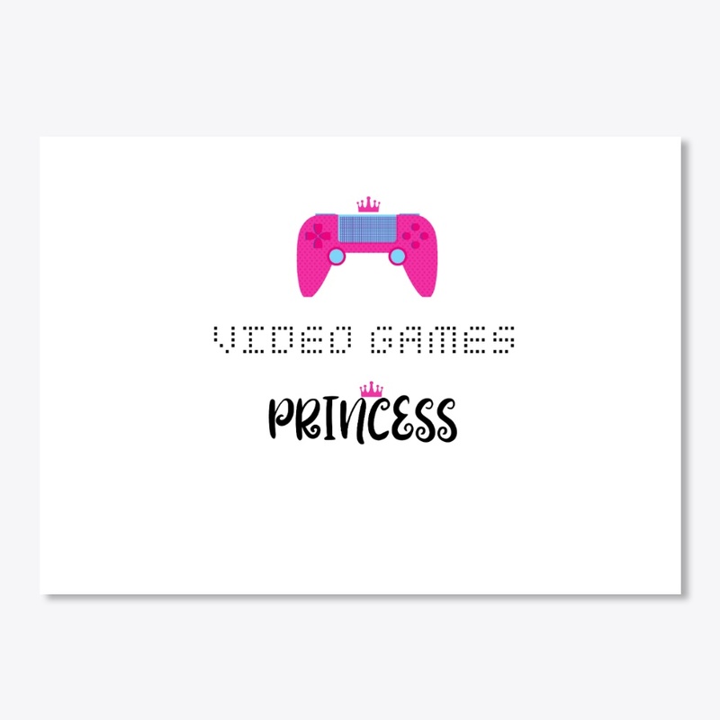 Video games princess,  t-shirt