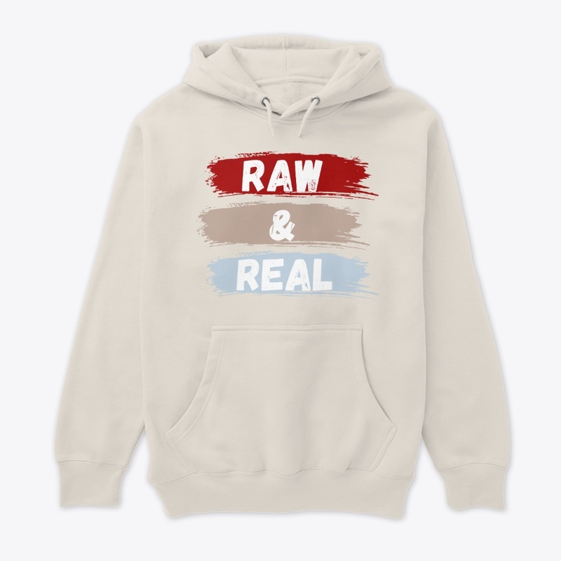 Raw & Real  Distressed Brush Stroke