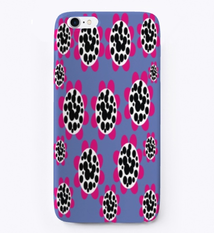 Baby Blue Floral Pattern