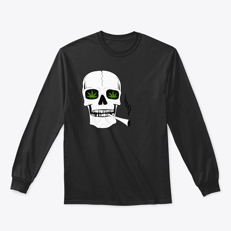 skull and spliff
