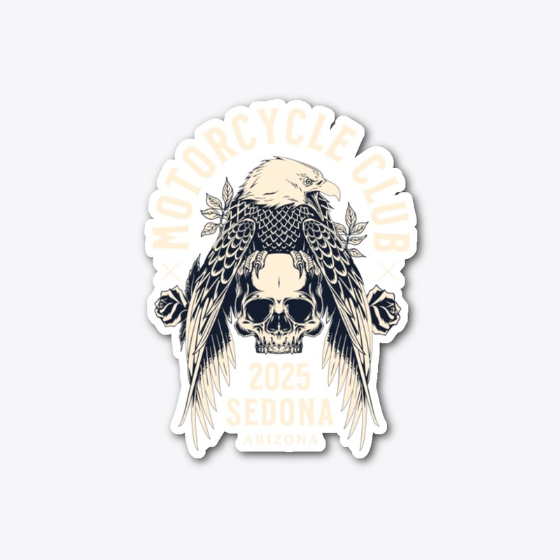 Motorcycle Club - Skull and Eagle Merch