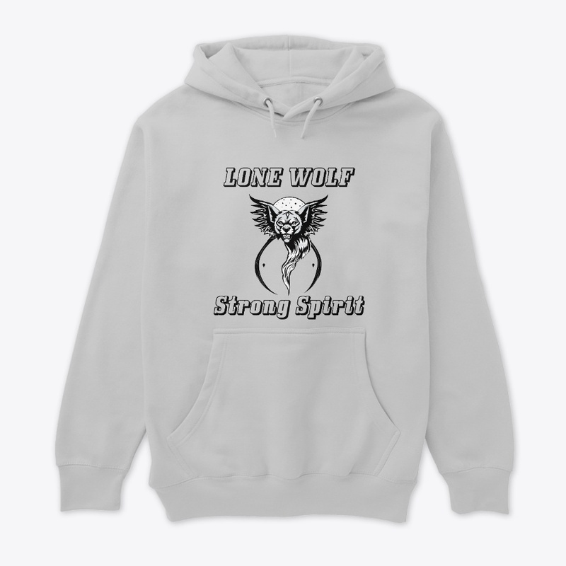 Wolf & Moon T-Shirt _ Wolf Strong Spirit