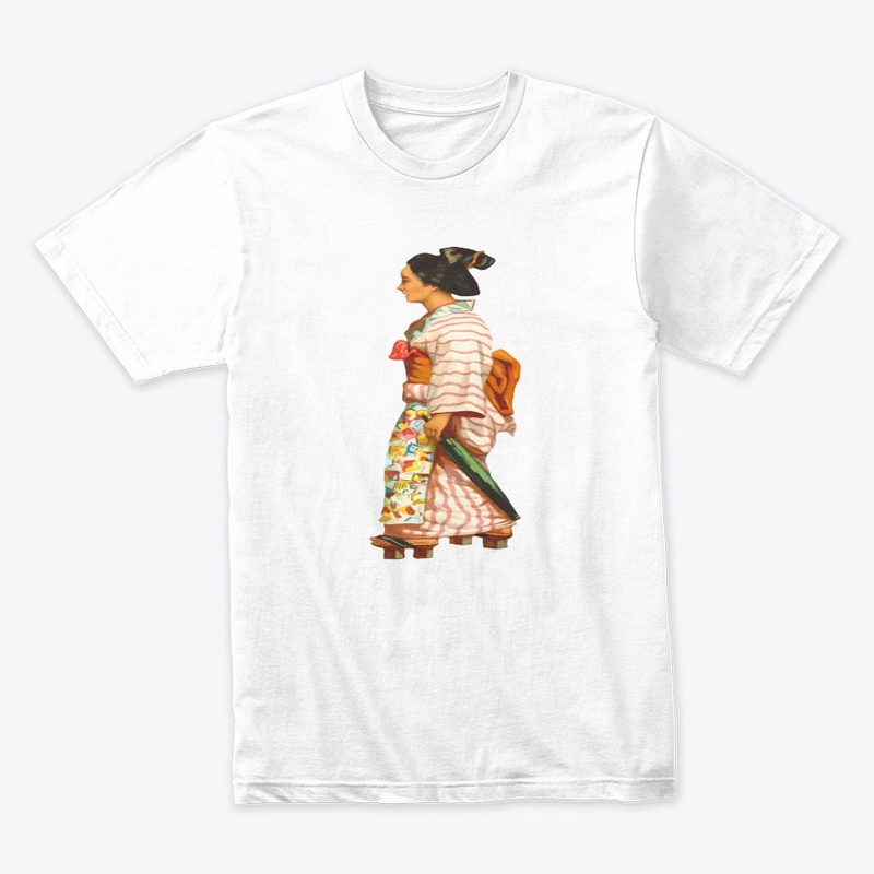 日本人女性 T シャツ - 日本への愛をファッショナブルに表現