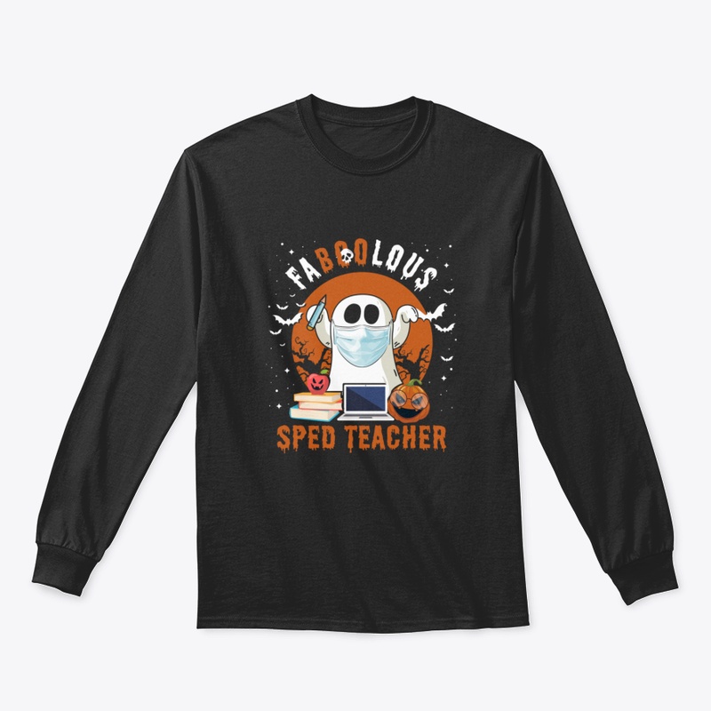 Faboolous Sped Teacher Ghost Boo Funny P