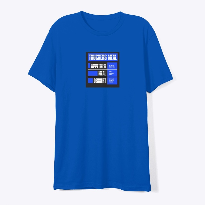 Truckers meal blue