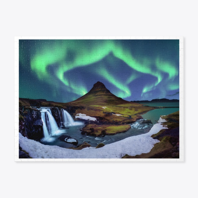 Iceland Northern Lights Puzzle