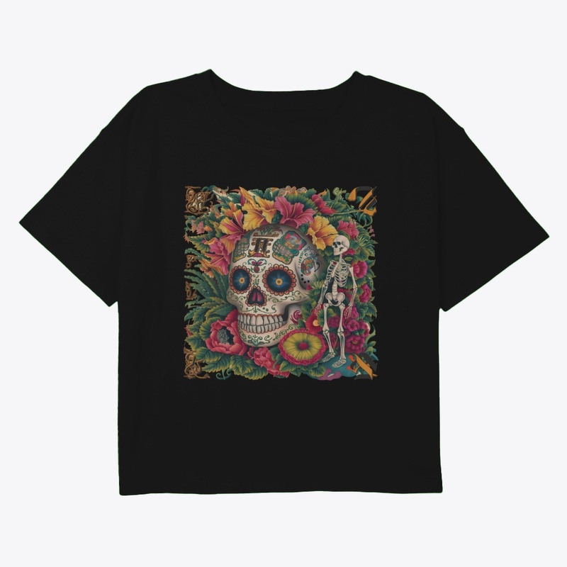 Vintage Sugar Skull Tattoo Tee πΊππ¦