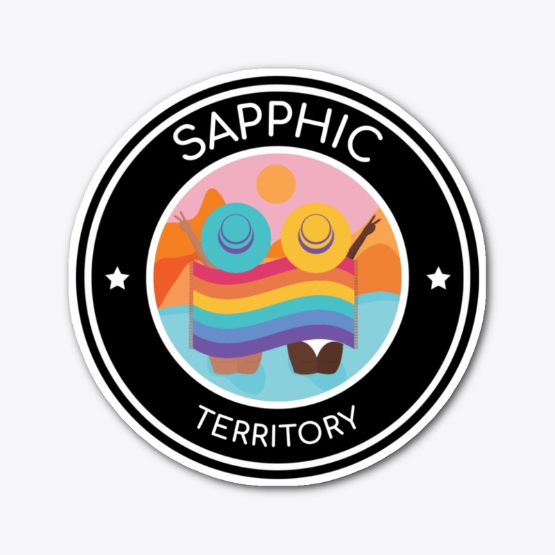 Sapphic Territory Sticker