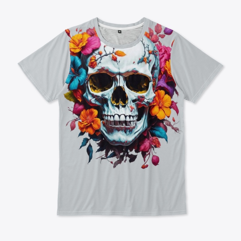 skull head print products