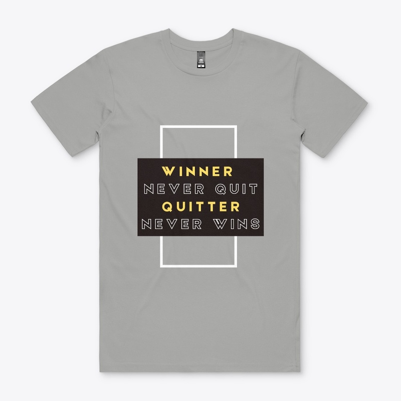 Winner and quitter t shirt and hoodies 