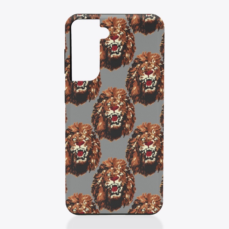 Isiagu (Lion Head) Coloured Backgrounds
